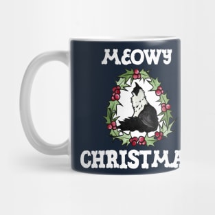 Meowy Christmas Mug